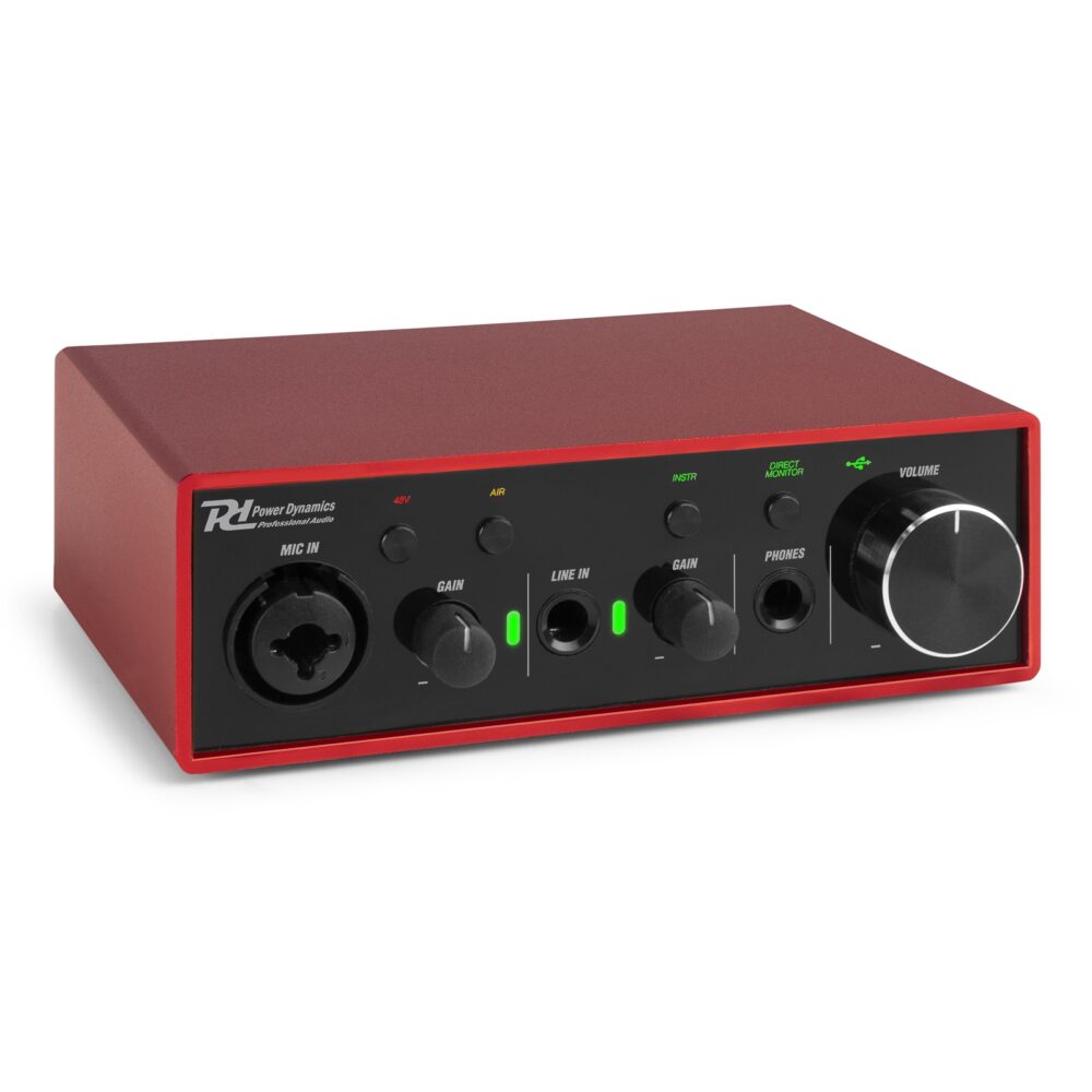 PDX11 USB Audio Interface Solo - Power Dynamics