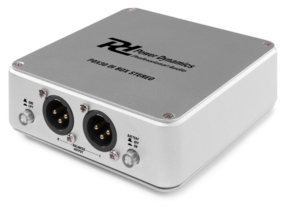 PDX30 Active DI BOX Stereo - Power Dynamics