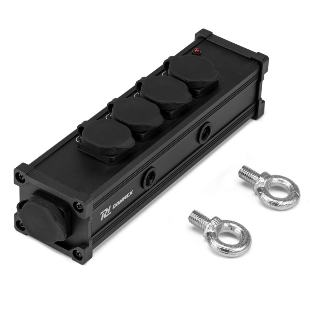 Power Splittter PSB30 Power Splitter P-Con TR IN – 5x P-Con TR OUT - Power Dynamics
