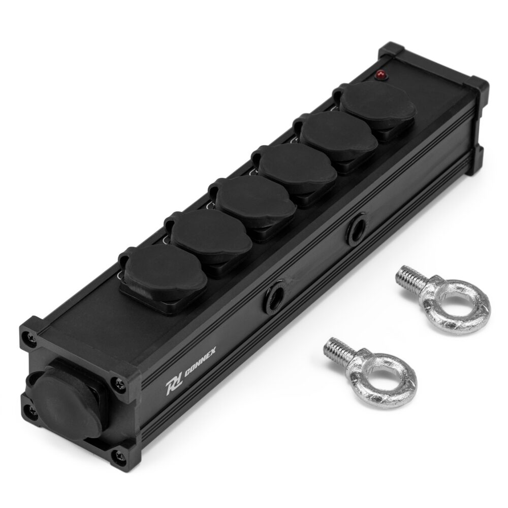 Power Splitter Rack PSB35 Power Splitter P-Con TR IN – 7x P-Con TR OUT - Power Dynamics