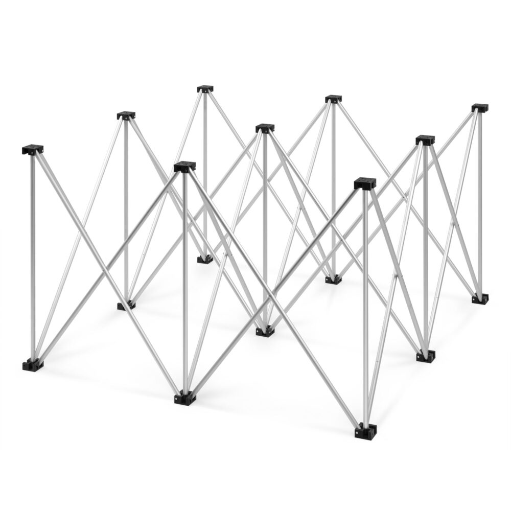 Riser D750 Deck Riser Legs 100 x 100cm Aluminium 80cm - Power Dynamics