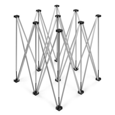 Riser D750 Deck Riser Legs 100 x 100cm Aluminium 100cm - Power Dynamics