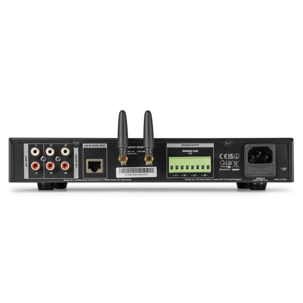 WT460A Wifi Stereo 4-Channel Amplifier - Power Dynamics