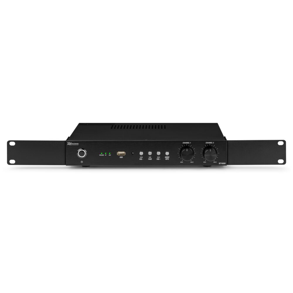 WT460A Wifi Stereo 4-Channel Amplifier - Power Dynamics